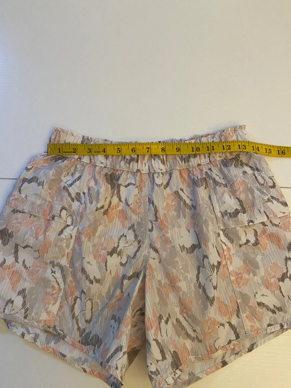 Free People Movement In The Wild Printed Shorts in Ivory Combo Size XS